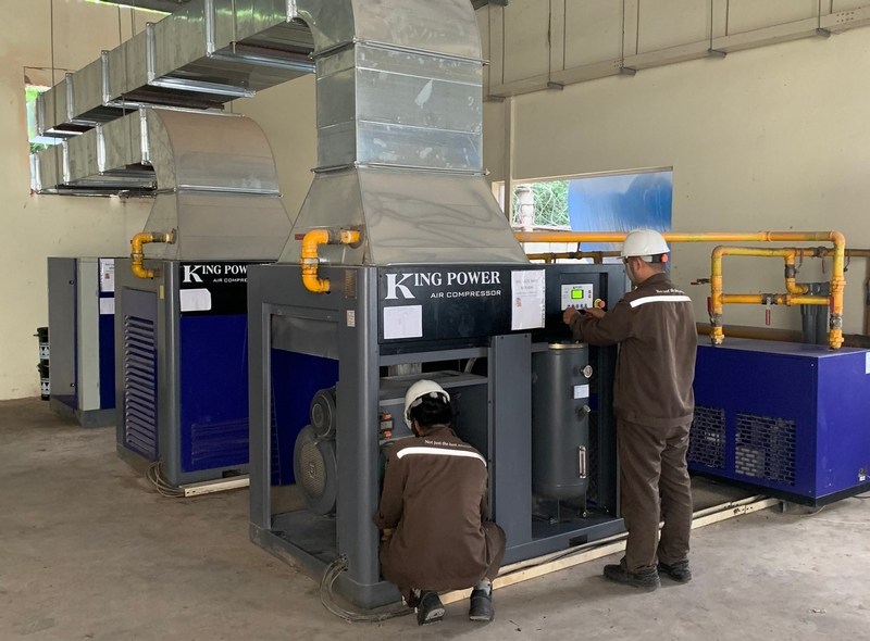 Máy nén khí King Power được bảo trì liên tục